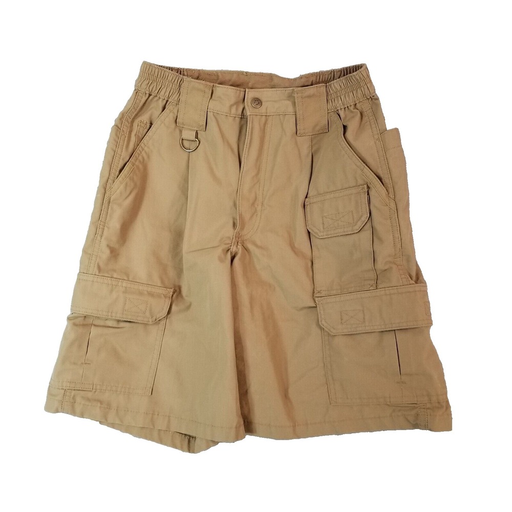 Propper‎ Tactical cargo shorts men's 30X9 Brown heavy duty ripstop comfort waist